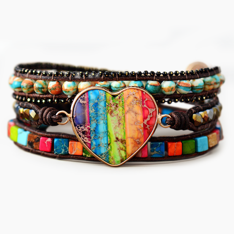 Pulseira Envolvente de Proteção Chakra Moonlight