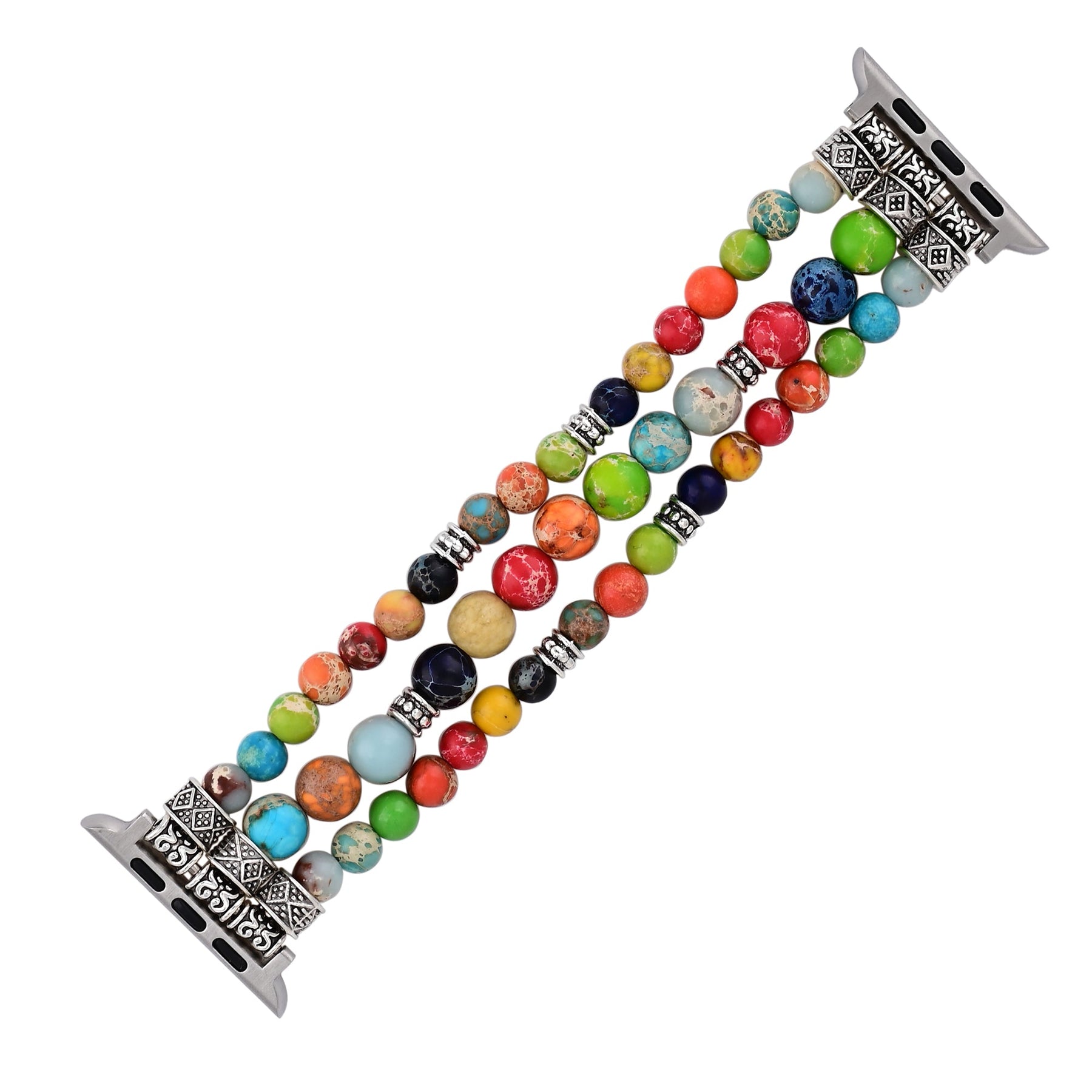 Vibrant Chakra Stretch Apple Watch Strap - Cape Diablo