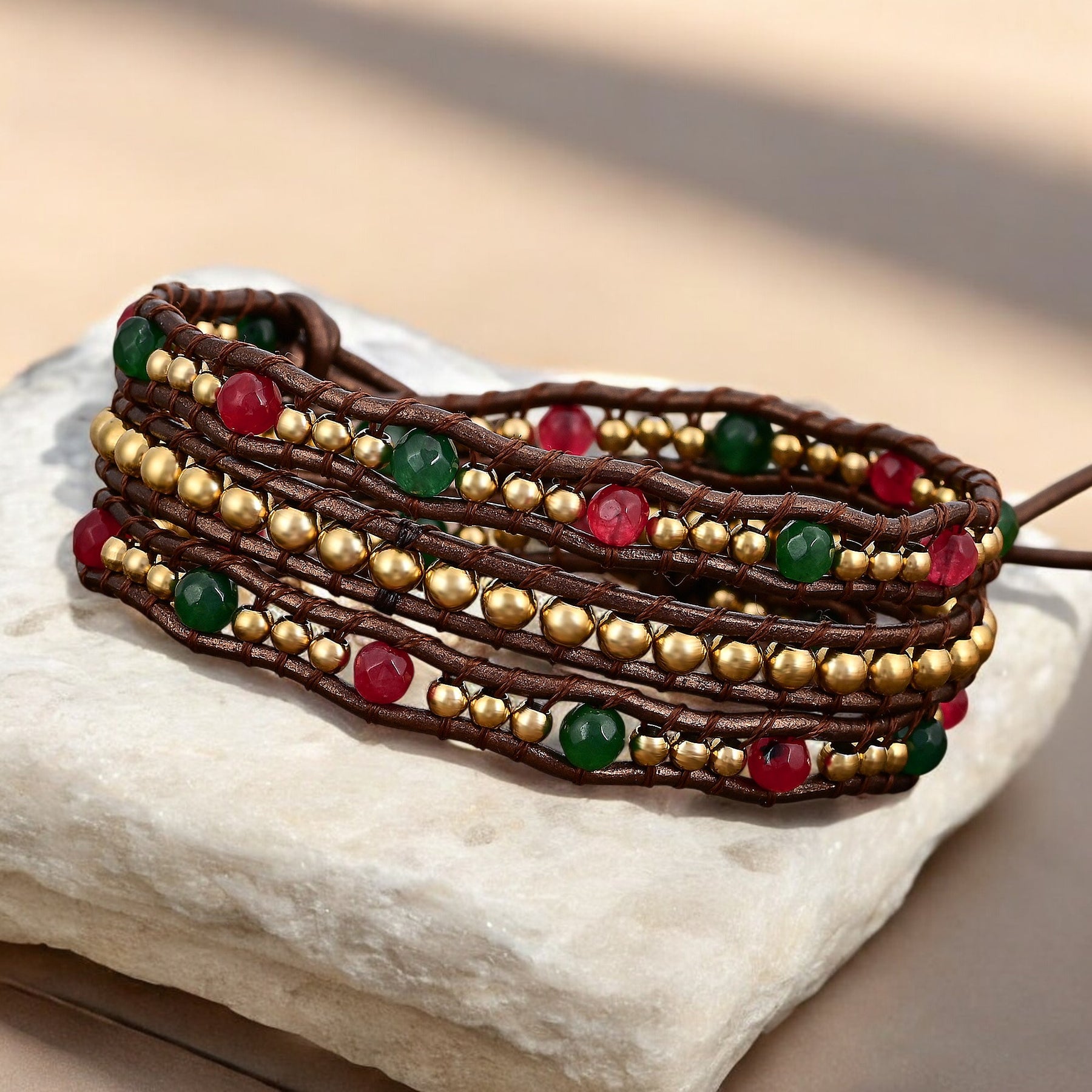 Pulseira Coração Envolvente de Feliz Natal