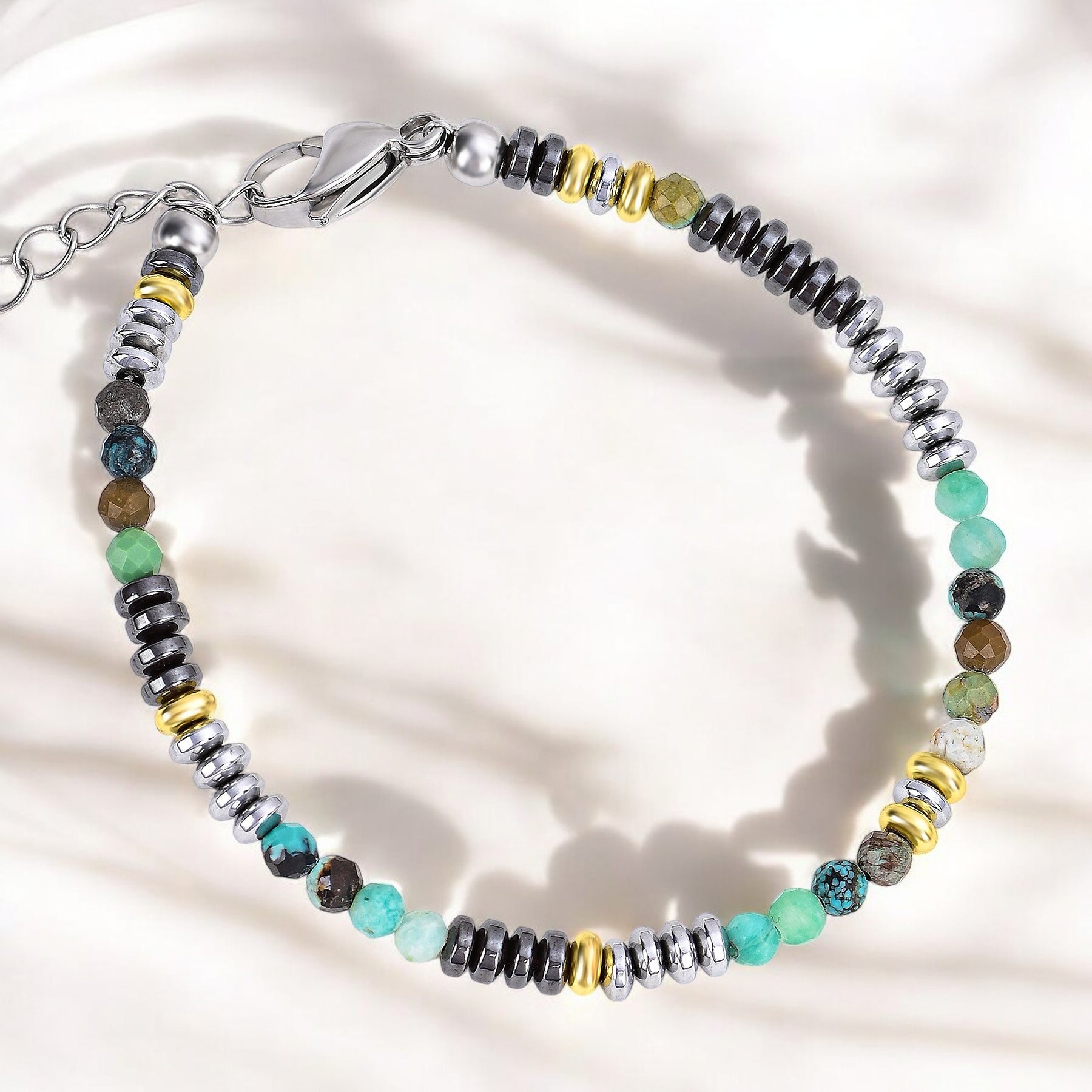 Pulseira Masculina Steel Tide