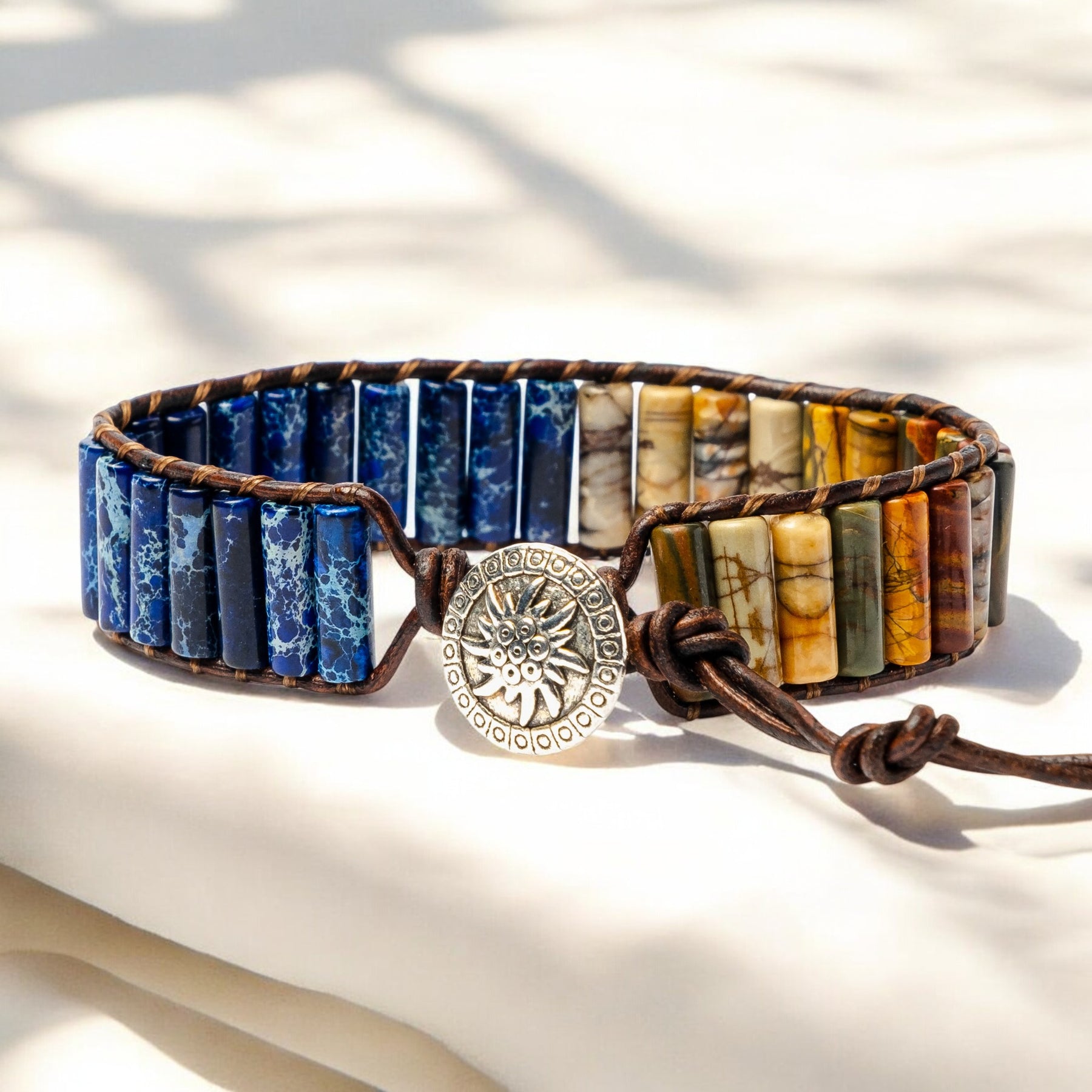 Pulseira Masculina Guerreiro Jasper