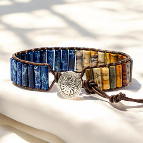 Pulseira Masculina Guerreiro Jasper