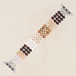 Correia Golden Sand Stone Stretch Apple Watch
