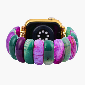 Pulseira de Apple Watch em Agata Boémia