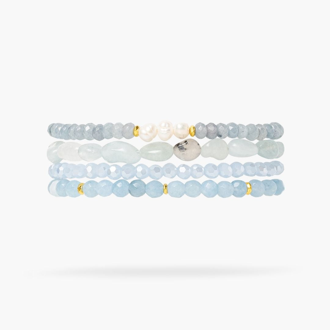 Pulseira Aquamarine Jade Serenity para Apple Watch