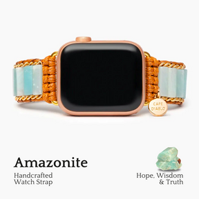 Pulseira para Apple Watch com proteção Amazonita
