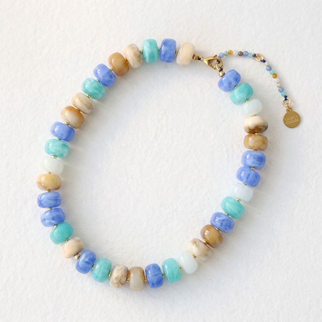 Colar volumoso Blue Coast