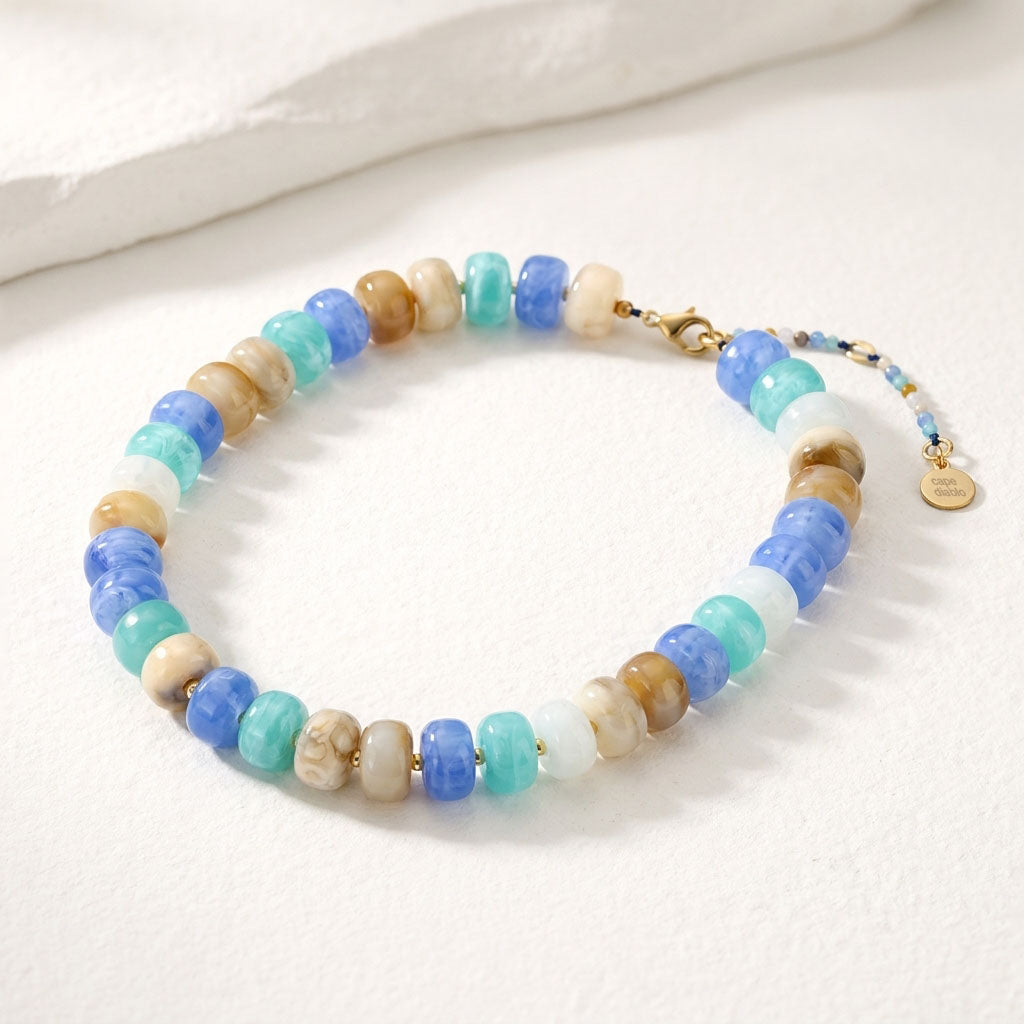 Colar volumoso Blue Coast