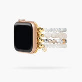 Pulseira Apple Watch Harmonia de Ágata ao Luar