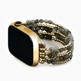 Pulseira Elástica Mágica Labradorite para Apple Watch