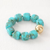 Pulseira grossa Turquoise Haven
