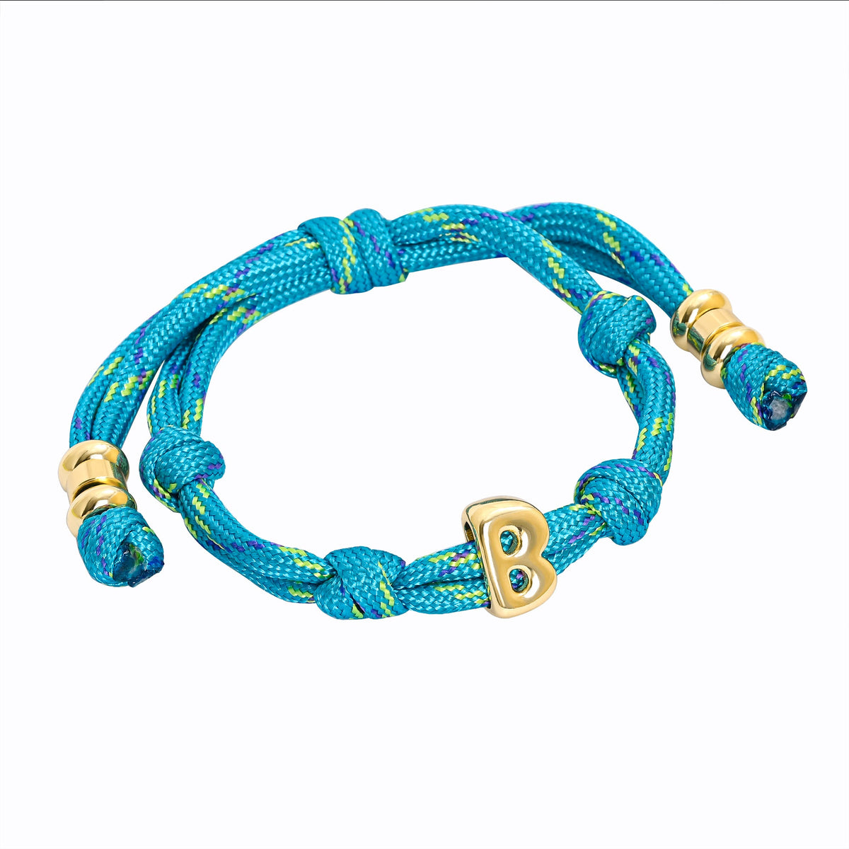 Pulseiras com Nó e Inicial Bracelets
