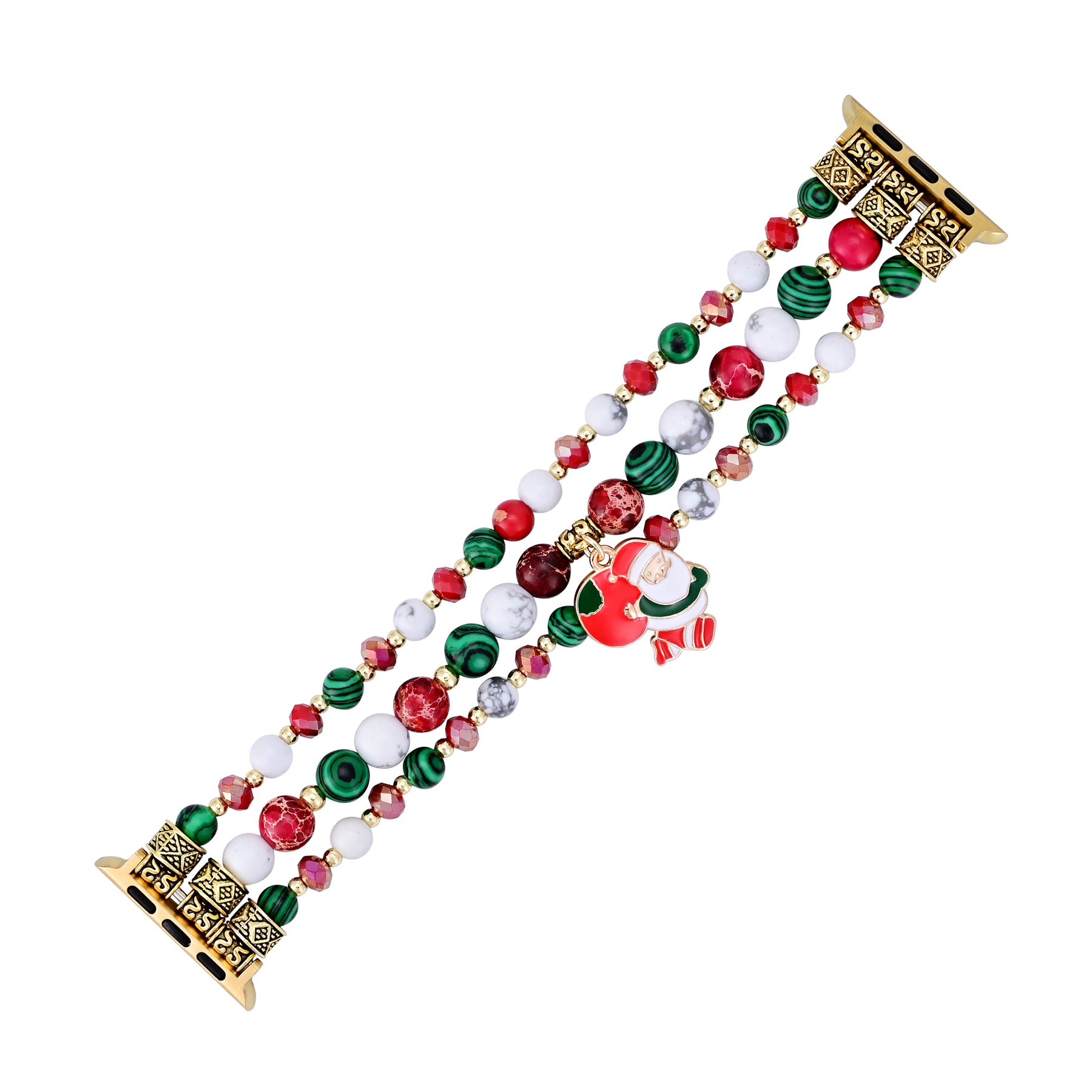 Pulseira alegre Claus Stretch para Apple Watch