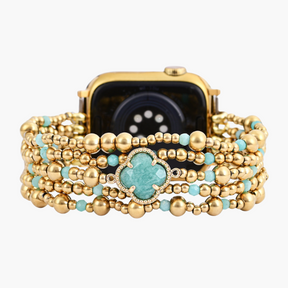 Pulseira de Apple Watch em Amazonite Delight Healing