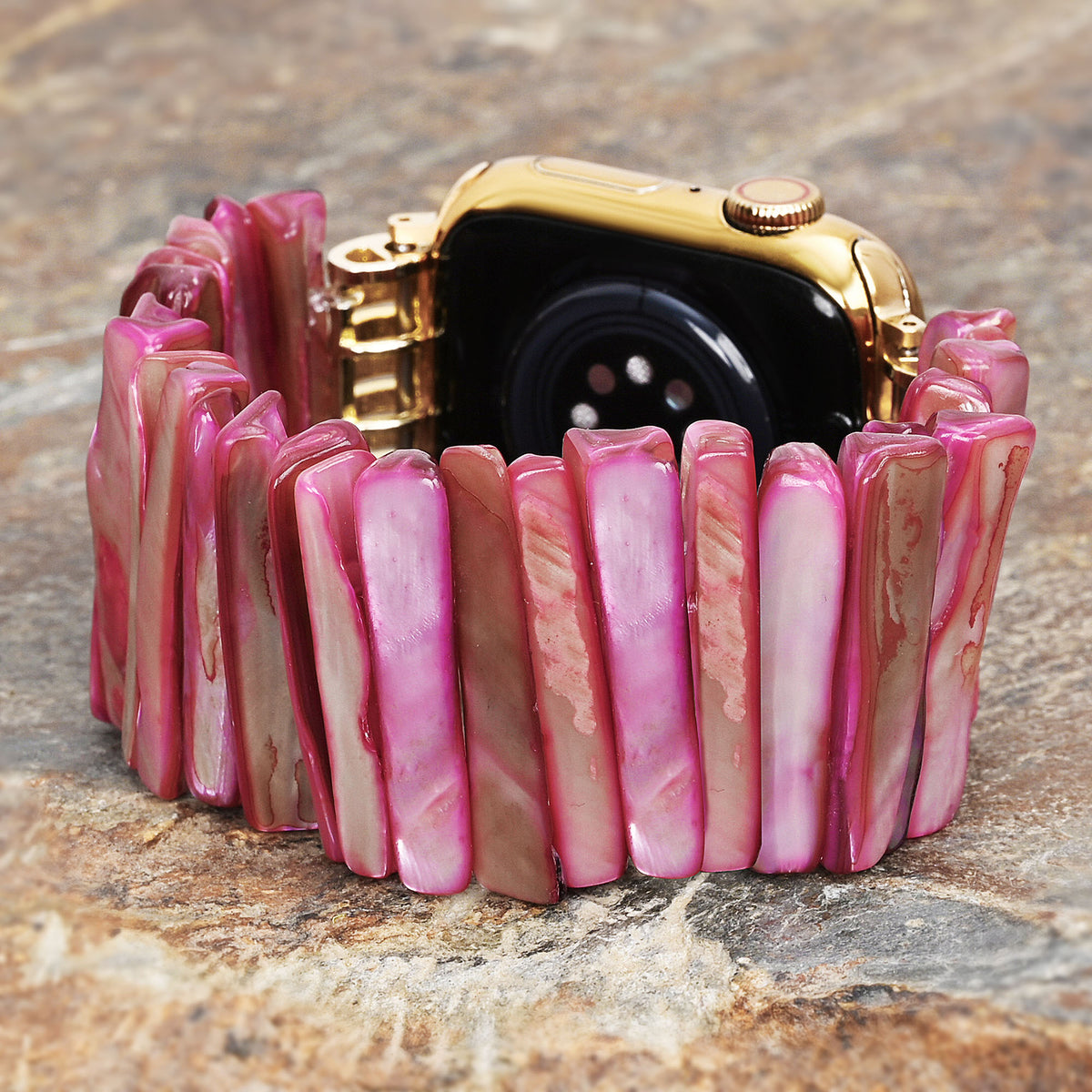 Pulseira Elástica Imperial Orchid Shell para Apple Watch