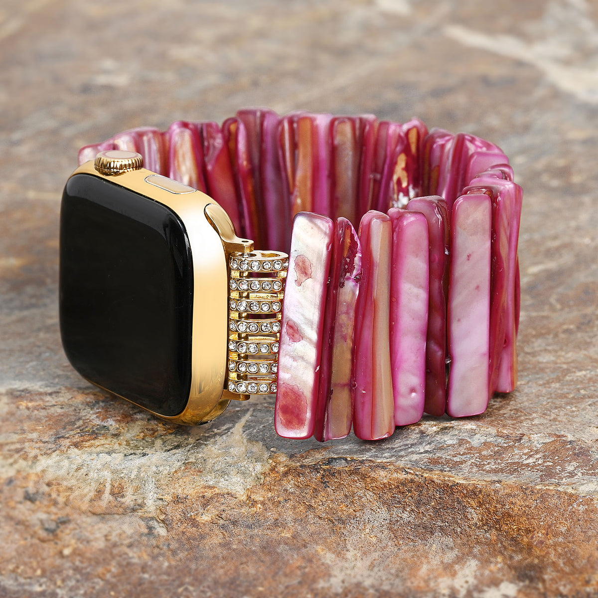 Pulseira Elástica Imperial Orchid Shell para Apple Watch
