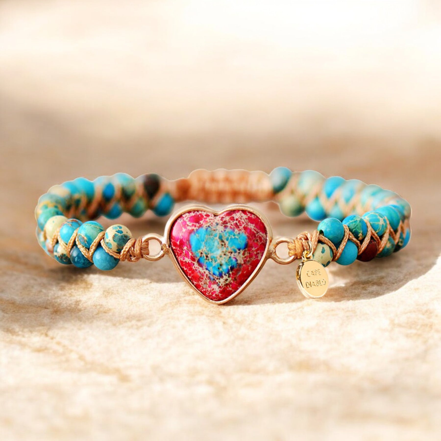 Pulseira de Amizade Coração de Paixão