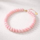 Colar robusto Dream Rose Quartz com blush
