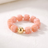 Pulseira grossa Coral Dream