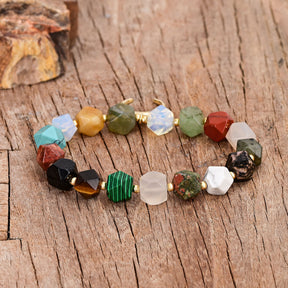Pulseira de Amuleto de Amor de Pedra da Lua