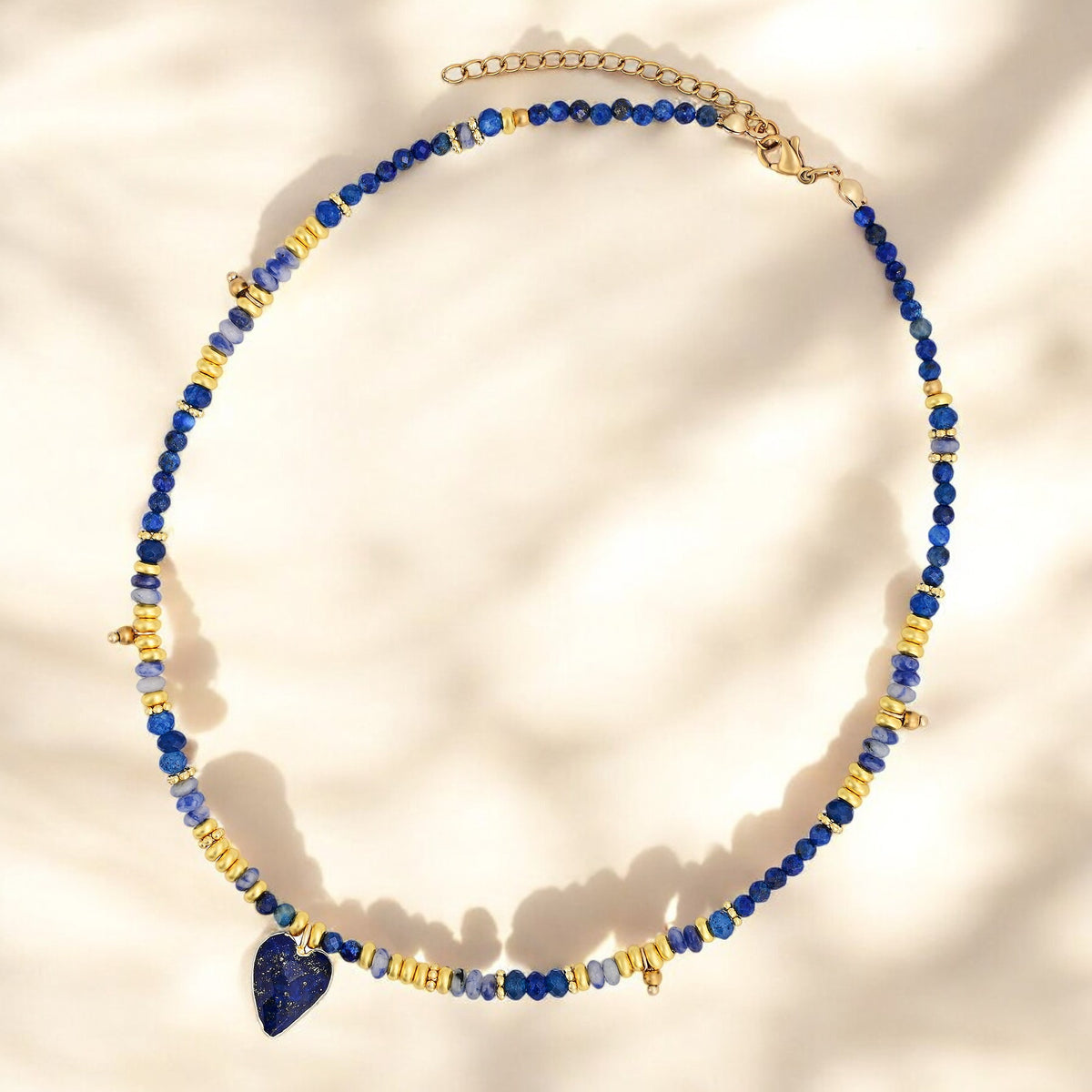 Colar de Amuleto de Amor Lapis