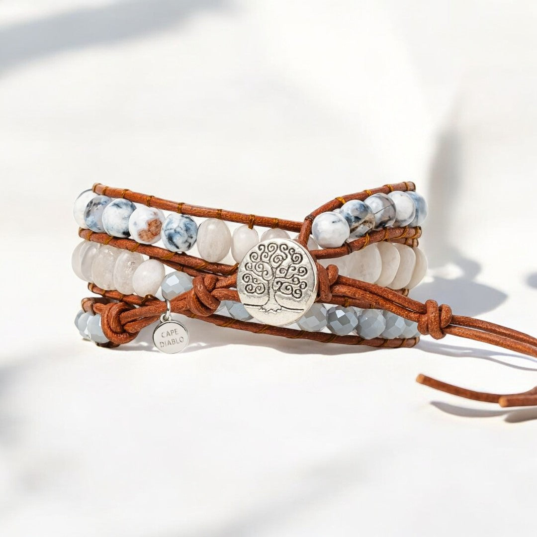 Pulseira Artesanal White Harmony