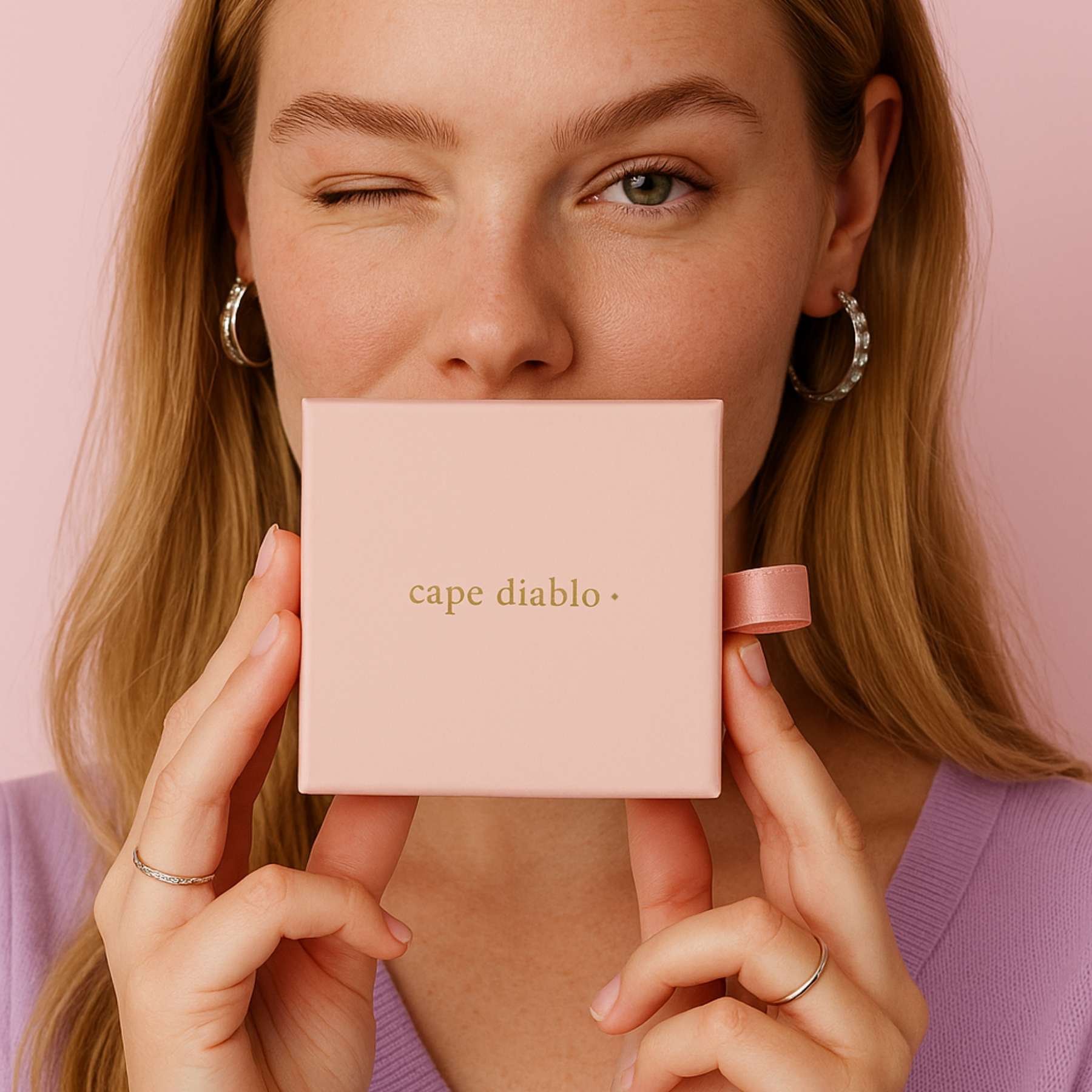 Colar de Pedra Blush Beam