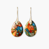 Brincos pendentes Jasper Essence