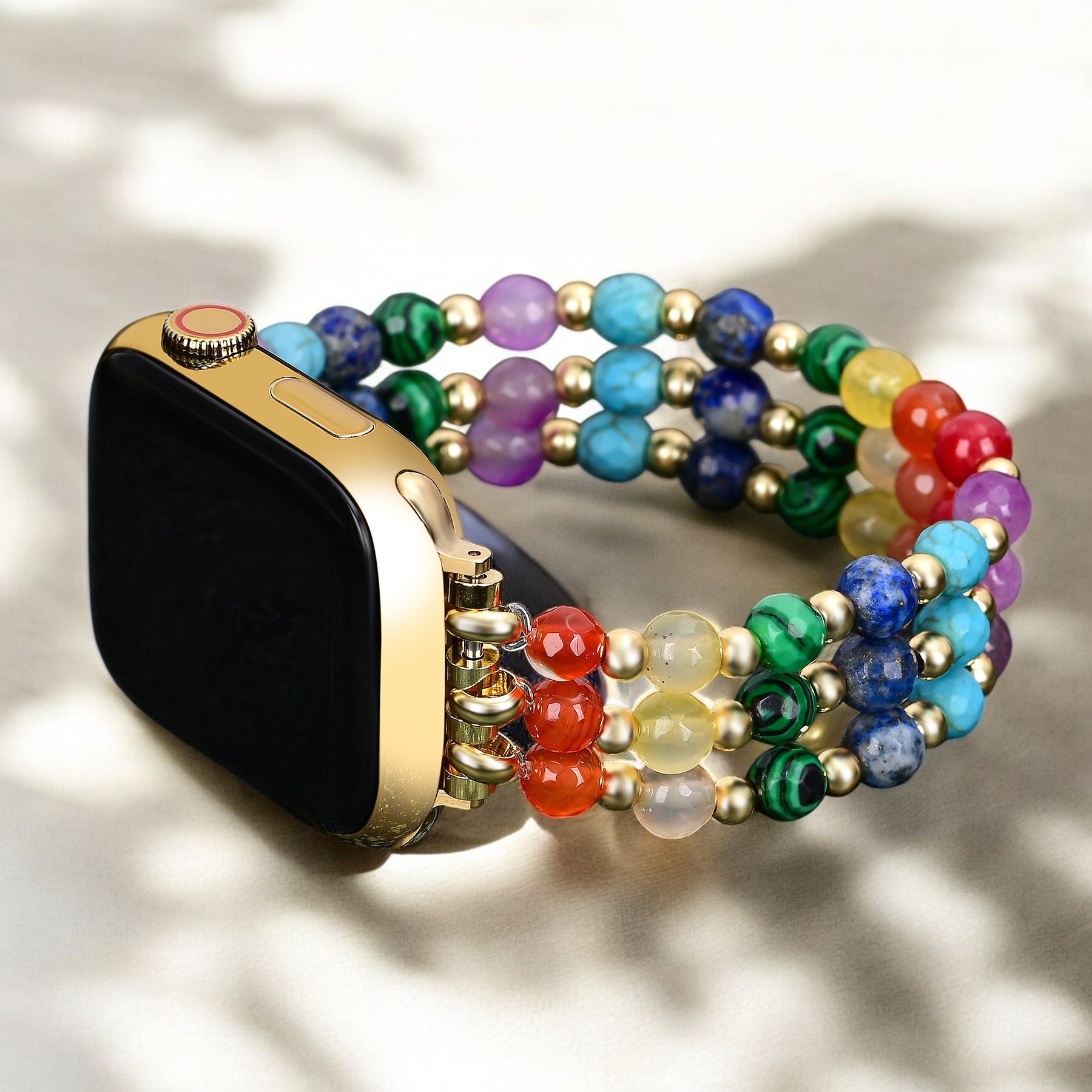 Pulseira Mystic Pop Stone Stretch Apple Watch