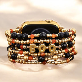Pulseira Apple Watch Halloween Assustadora com Brilho