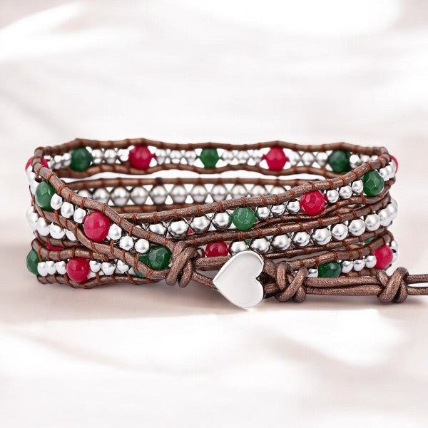 Pulseira de Natal Envolvente Maravilha de Inverno