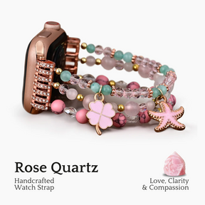 Pulseira de Apple Watch Stretch Sands Rosa