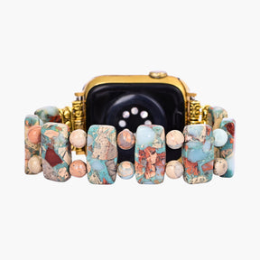 Correia Zen Tibetana Elástica para Apple Watch