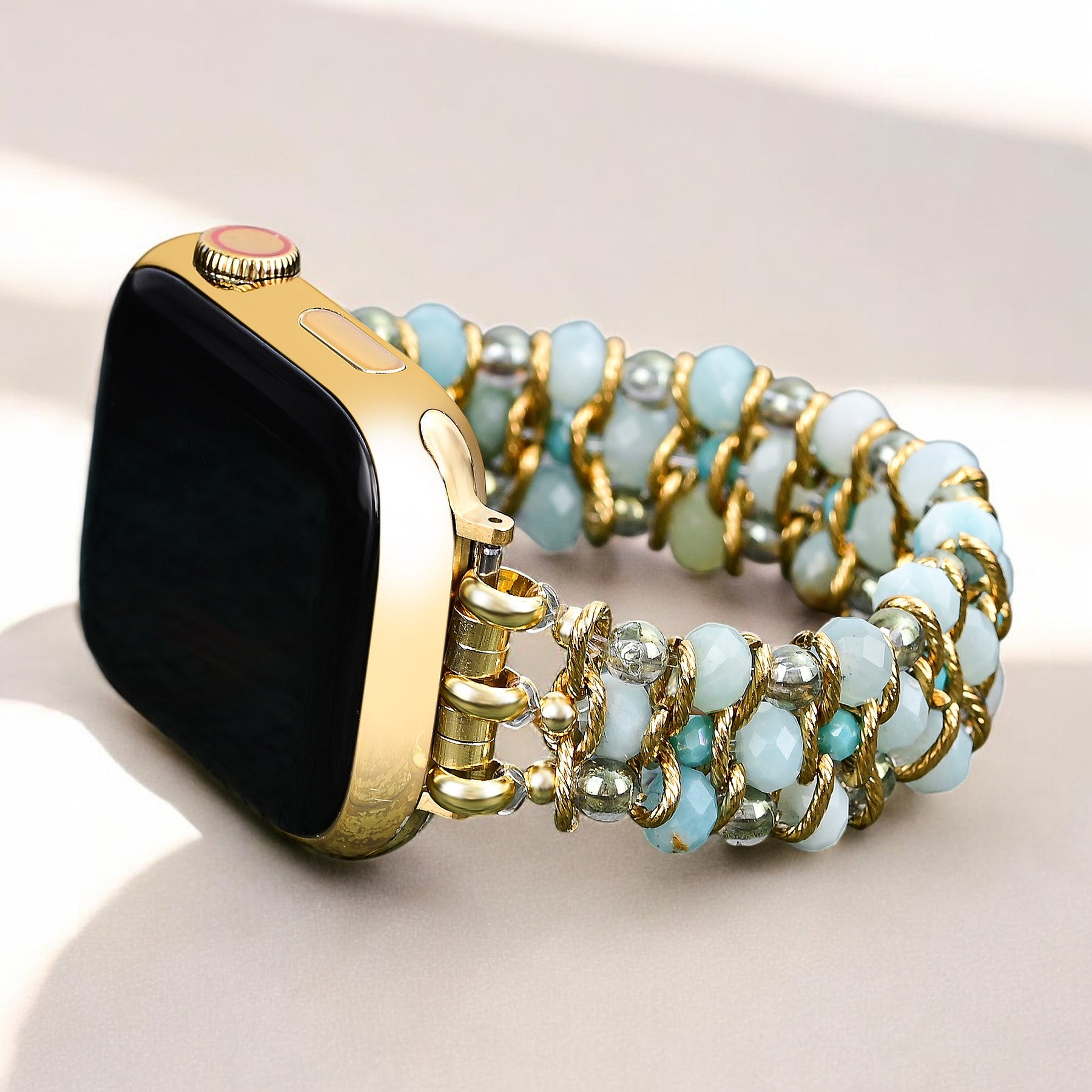 Pulseira Trançada Amazonite Dream para Apple Watch