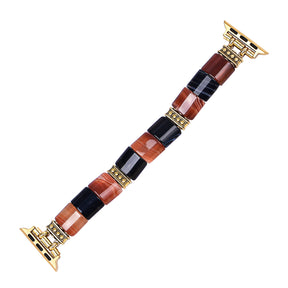 Pulseira Haunted Stripes Halloween para Apple Watch