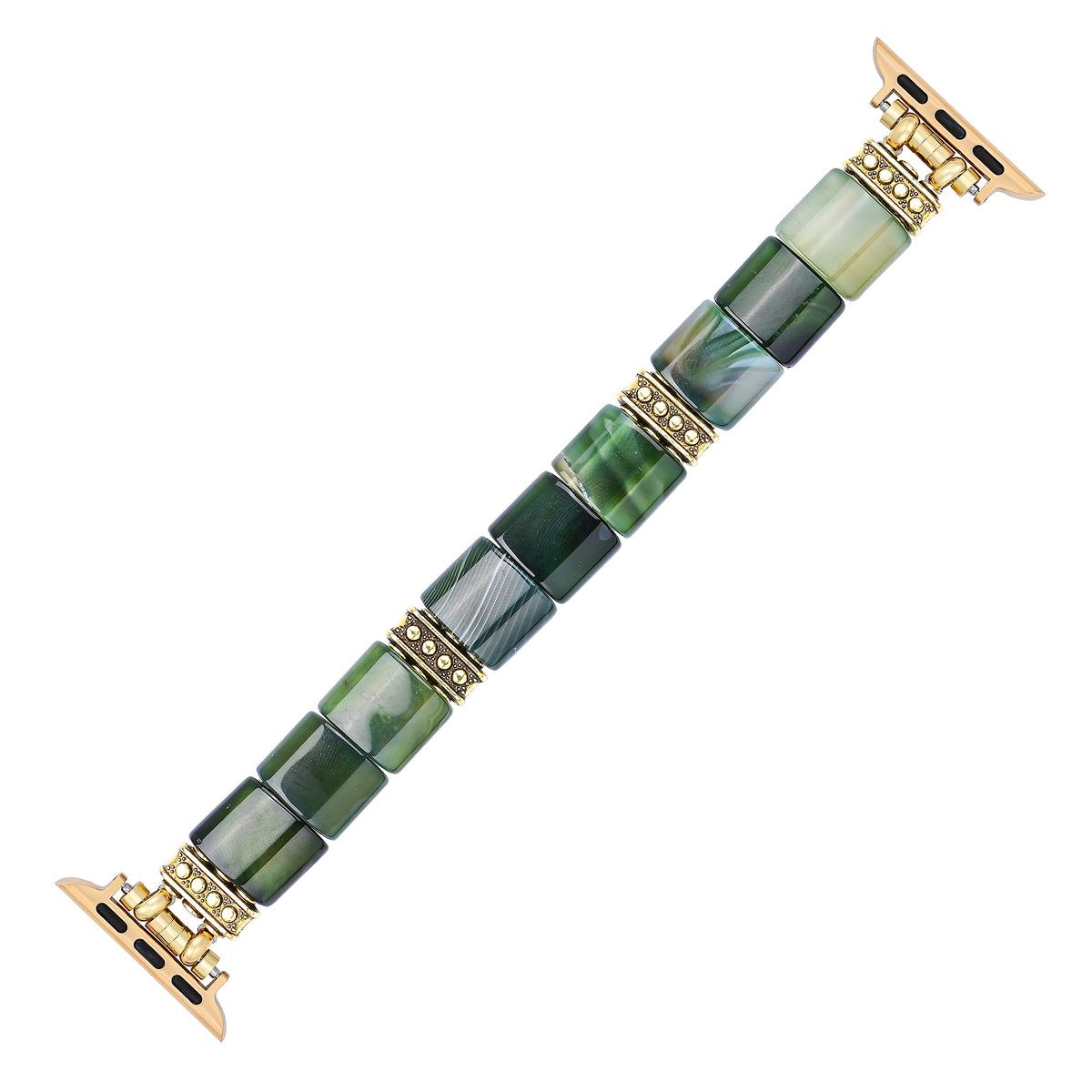Pulseira elástica Evergreen Serenity Agate para Apple Watch