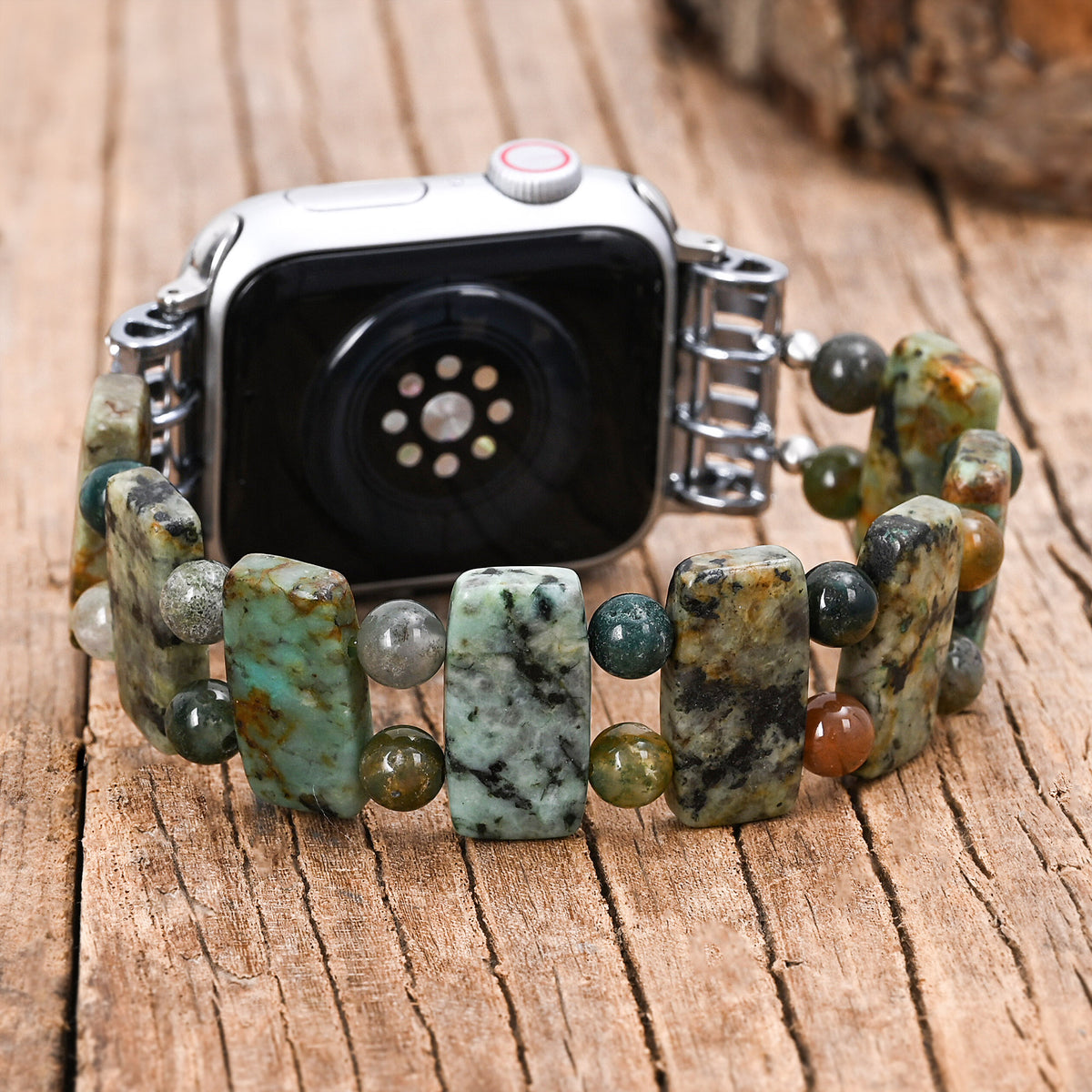 Correia Apple Watch Elástica Floresta Antiga