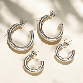 Brincos de Argola Chic Luxe