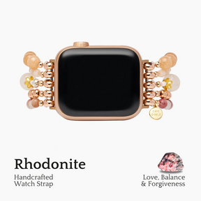 Pulseira Stretch Rosa Borgonha para Apple Watch