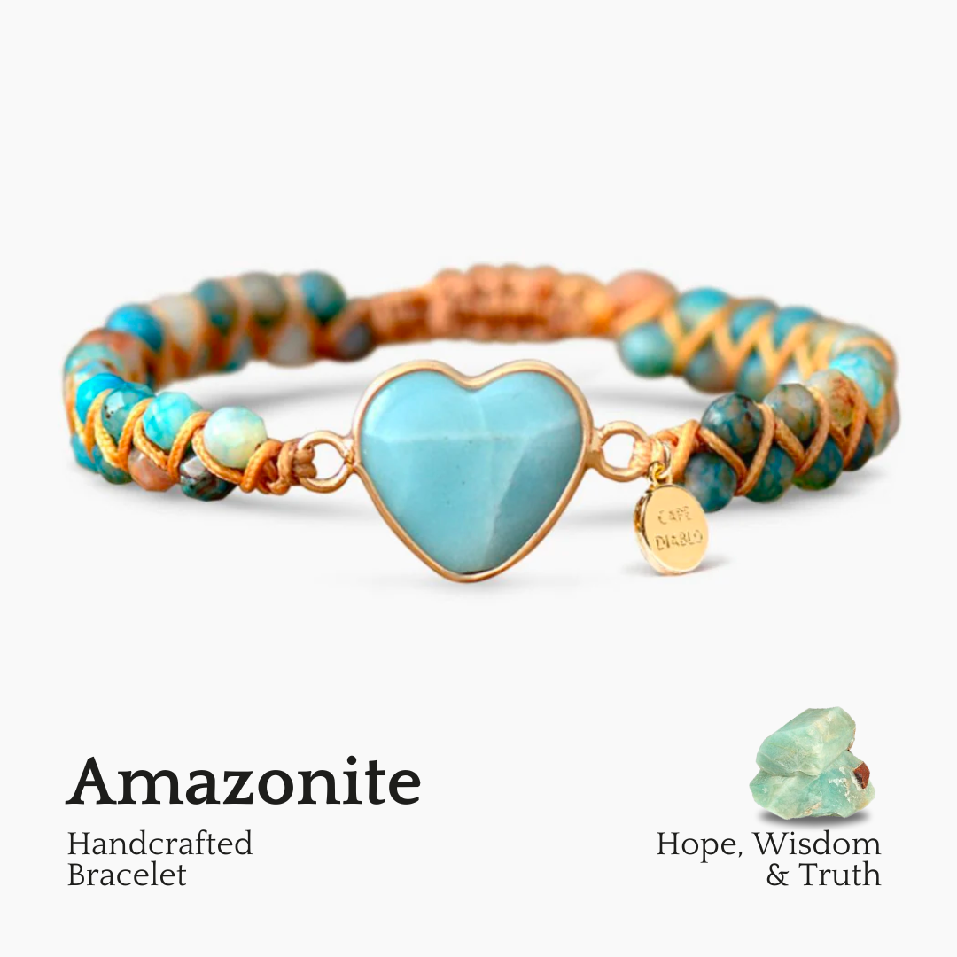 Pulseira de Proteção Amor Amazonite