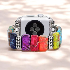 Pulseira Mystic Chakra Stretch para Apple Watch