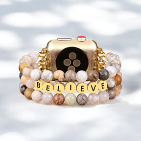 Pulseira Agate Believe Inspiration Apple Watch