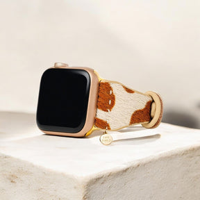 Pulseira de Couro Elegante Savannah para Apple Watch