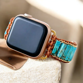 Pulseira de Proteção Nativa Turquesa para Apple Watch