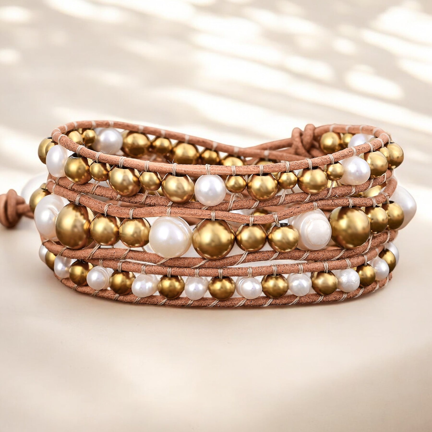 Pulseira Envolvente Pearl Bliss