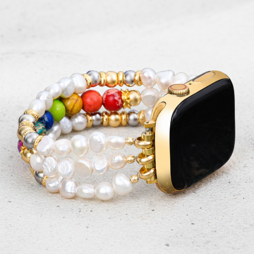 Pulseira elástica Chakra Couture para Apple Watch