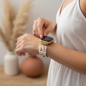 Pulseira elástica Chakra Couture para Apple Watch