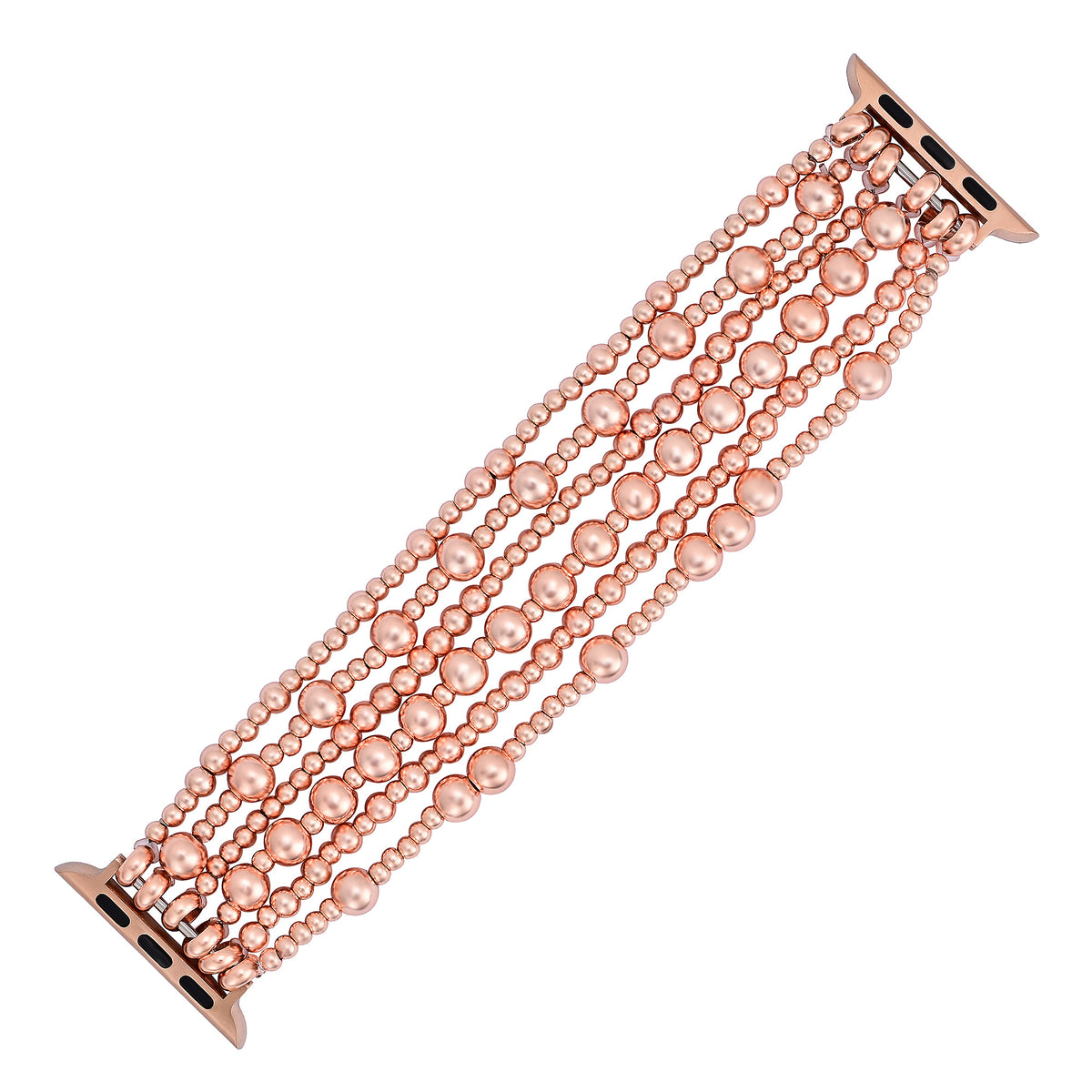 Pulseira Apple Watch Serenity em Ouro Rosa