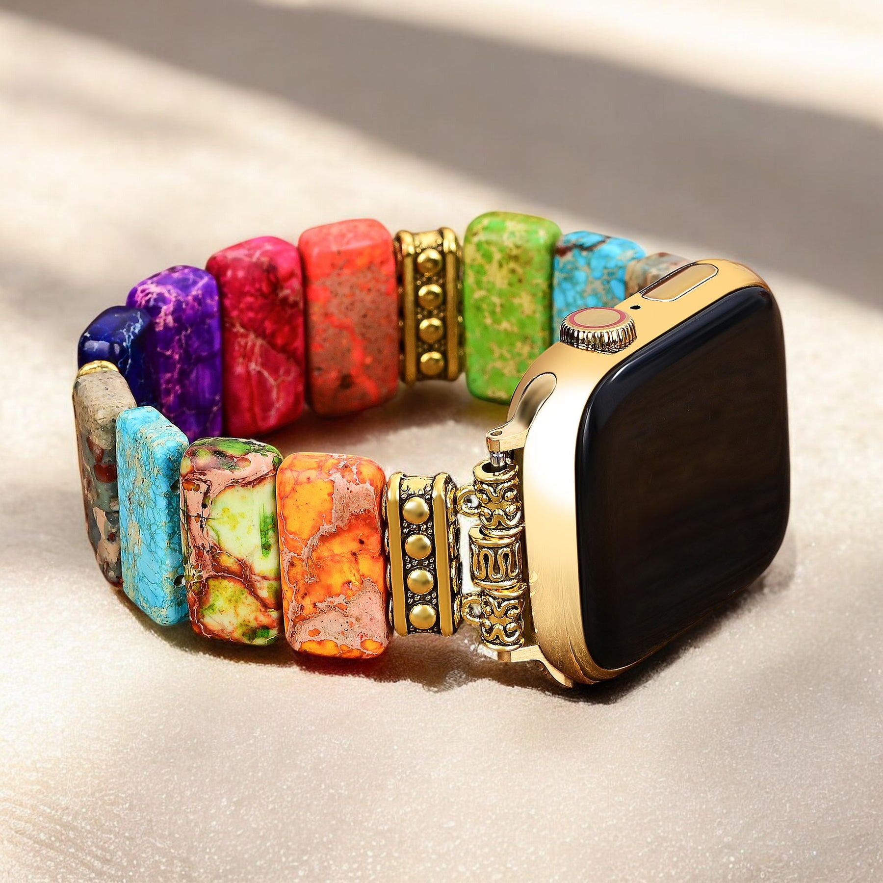 Pulseira Chic Chakra Stretch para Apple Watch