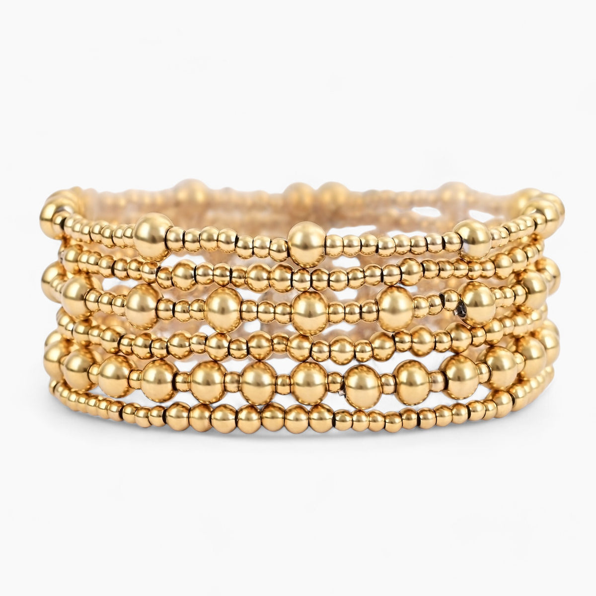 Conjunto de pulseiras Golden Demure